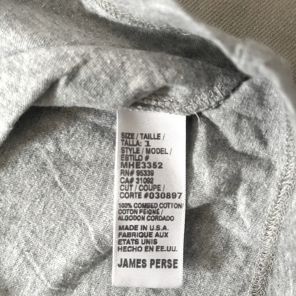 James Perse V-Neck T-shirt Bundle - Picture 4 of 16